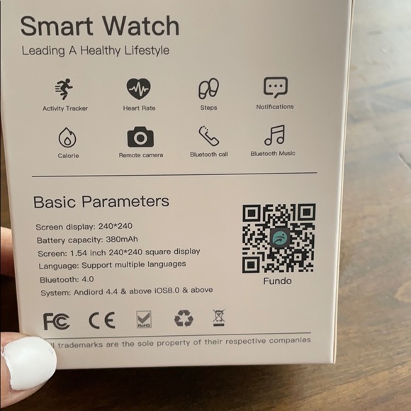 A brand new smart watch. (Black) unisex - Picture 4 of 4